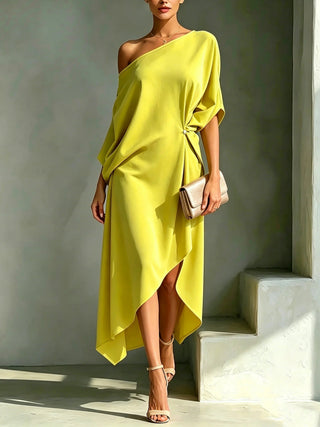 Amelia | Sophisticated Asymmetric Dress