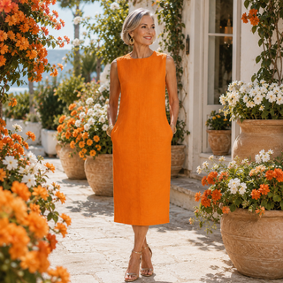 Clementine | Midi Dress with Pockets