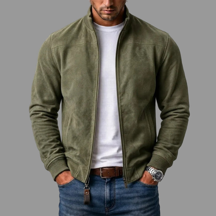 Marco | Giacca bomber in camoscio