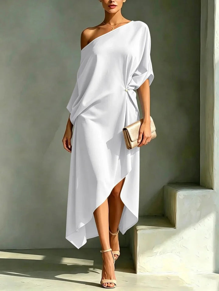 Amelia | Sophisticated Asymmetric Dress