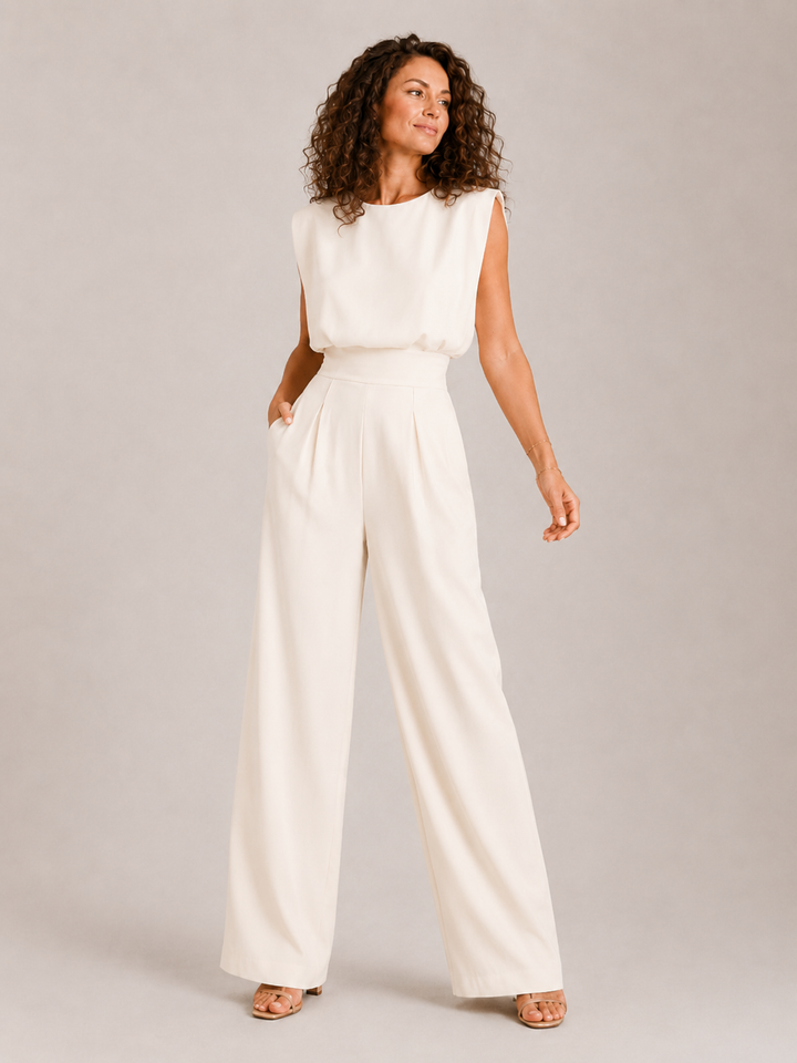 Tuta Donna Elegante Bianca