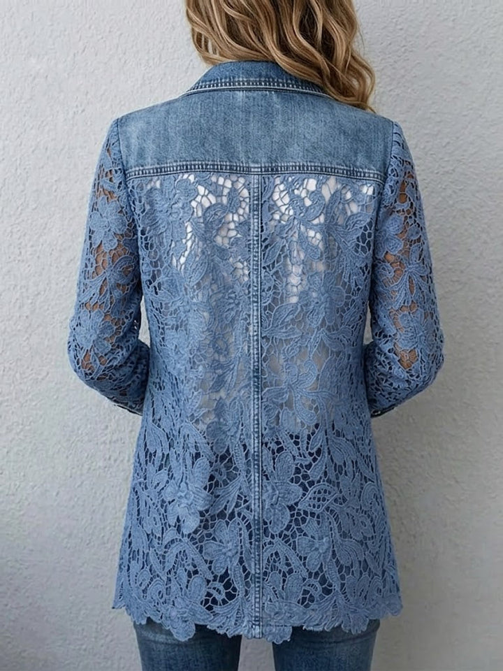 Adeline | Floral Lace Blazer