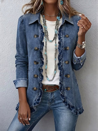 Ramona | Frill Trim Jacket